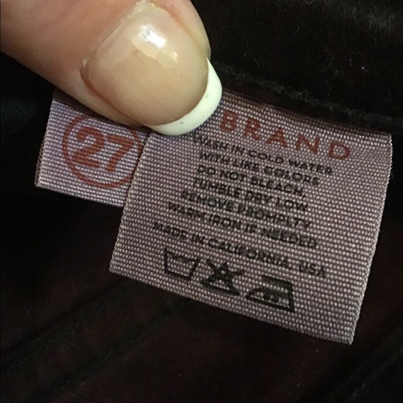 J brand “Sasha” noir red - Picture 6 of 6